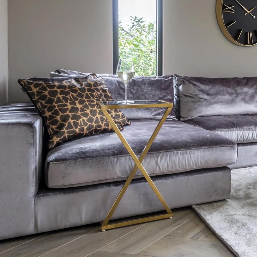 Richmond Interiors | Salontafel Paramount Goud | Woonkamertafels | Salontafel