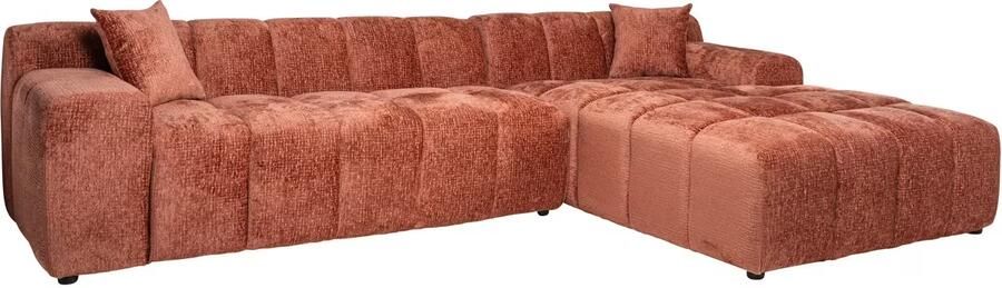 Richmond Interiors Richmond Loungebank Cube Rechts Fusion stof Blush