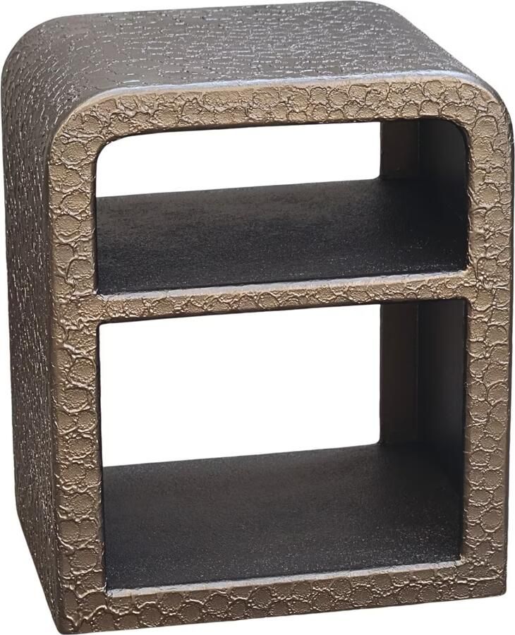 Richmond Interiors Richmond Nachtkastje Dorma Brunzae 55cm Brons antiek