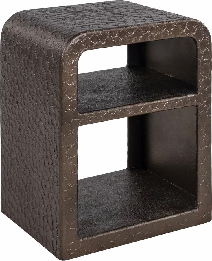 Richmond Interiors Richmond Nachtkastje Dorma Brunzae 55cm Brons Antiek