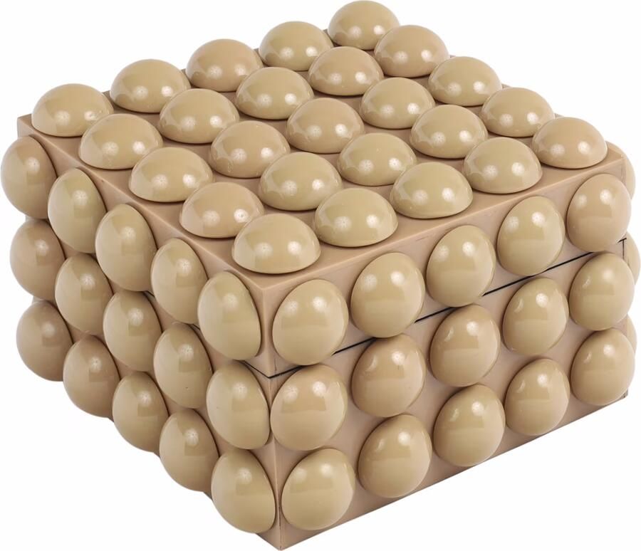 Richmond Interiors Richmond Opbergdoos Ash 17cm Beige