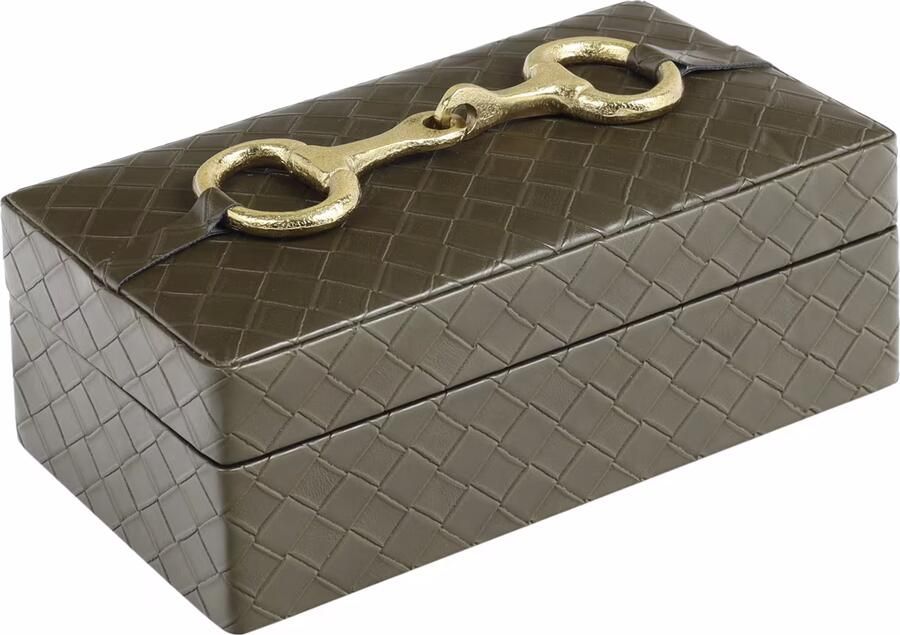 Richmond Interiors Richmond Opbergdoos Blade 20cm Olive Small