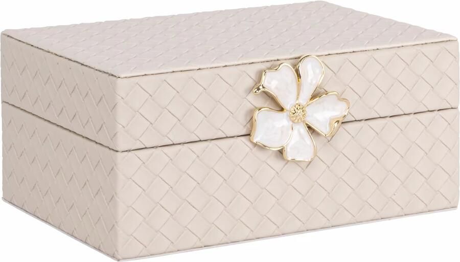 Richmond Interiors Richmond Opbergdoos Lillie 18cm Ivory