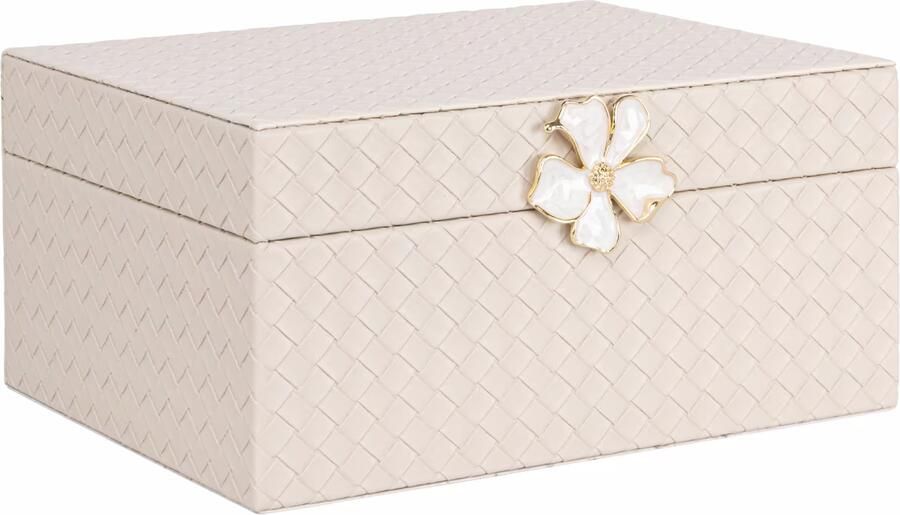 Richmond Interiors Richmond Opbergdoos Lillie 23cm Ivory