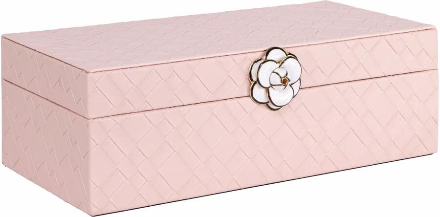 Richmond Interiors Richmond Opbergdoos Lotte 31cm Pink