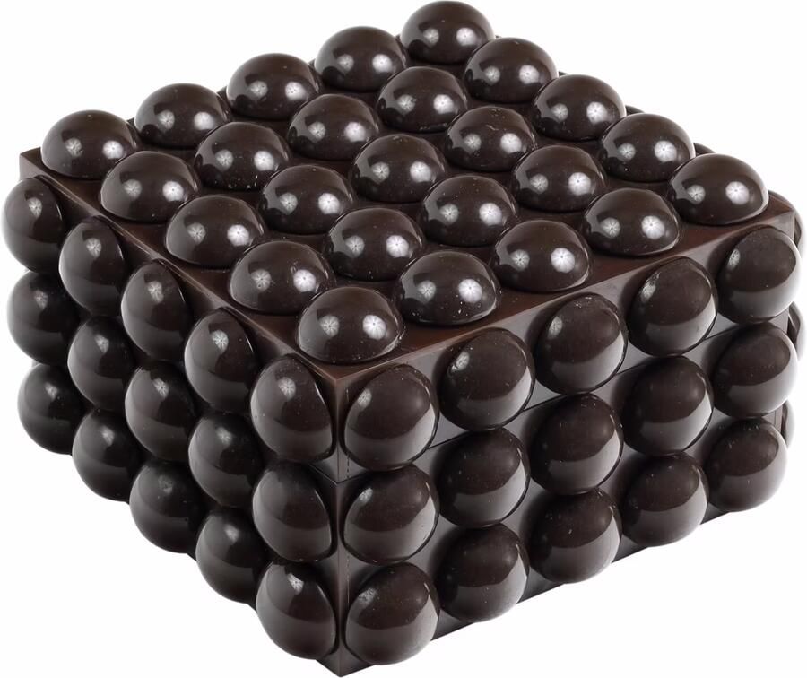 Richmond Interiors Richmond Opbergdoos Nyx 17cm Dark Brown