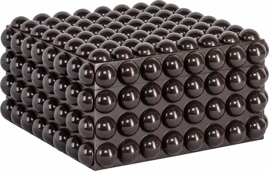 Richmond Interiors Richmond Opbergdoos Nyx 22cm Dark Brown
