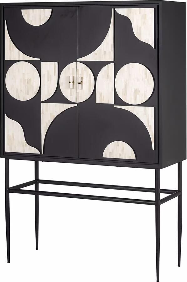 Richmond Interiors | Wandkast Mendoza 2-deuren | Woonkamer meubels | KastWandkast