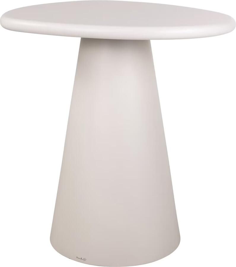 Richmond Interiors Richmond Organische Bartafel Bloomstone 110 x 88cm Wit