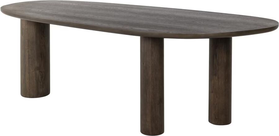 Richmond Interiors Richmond Organische Eettafel Ellington Hout 230 x 100cm Bruin
