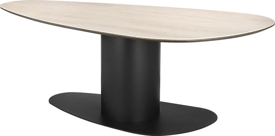 Richmond Interiors Richmond Organische Eettafel Ritz Travertin 220 x 110cm Beige