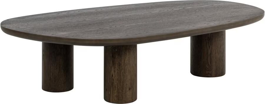 Richmond Interiors Richmond Organische Salontafel Ellington Hout 150 x 80cm Bruin