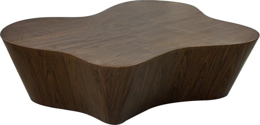 Richmond Interiors Richmond Organische Salontafel Quintino 145 x 115cm Walnoot