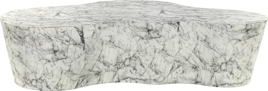 Richmond Interiors | Salontafel Rockyard faux wit marmer | Woonkamertafels | Salontafel