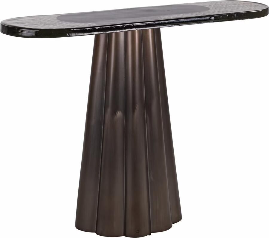 Richmond Interiors Richmond Ovale Sidetable Barwick Brass Antique 110cm Brons