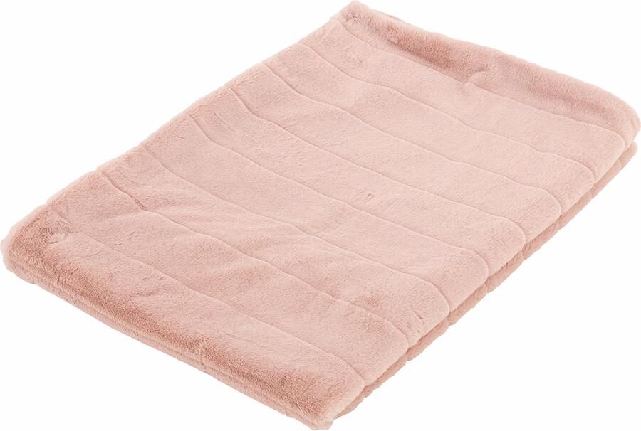 Richmond Interiors Richmond Plaid Carry Furry Roze