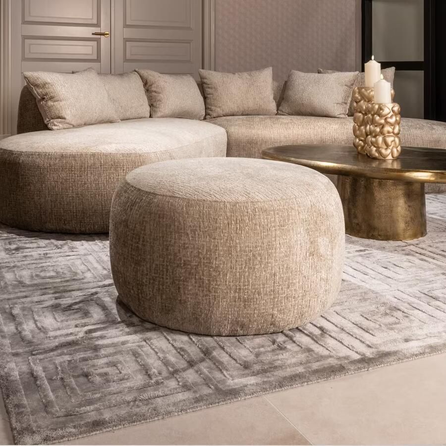 Richmond Interiors | Poef Cassie desert fusion | Woonaccessoires | Poef