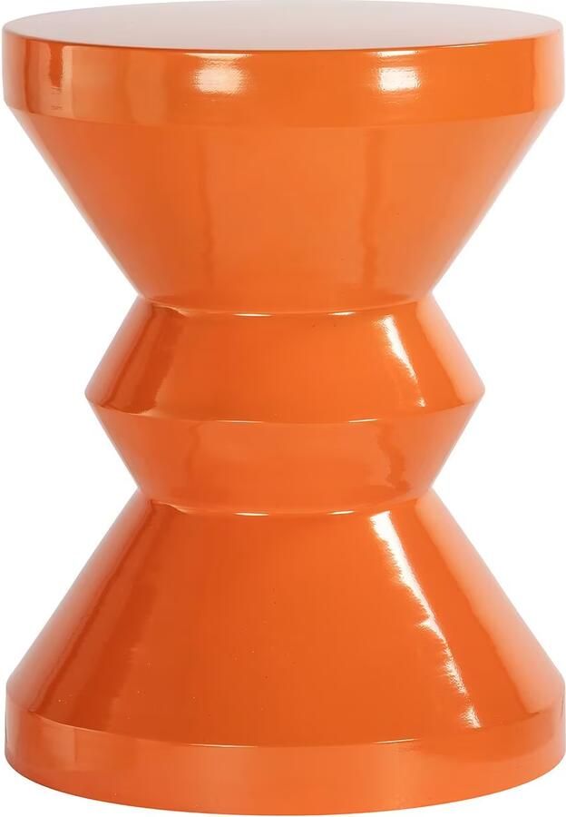 Richmond Interiors Richmond Ronde Bijzettafel Diablo 35cm Oranje