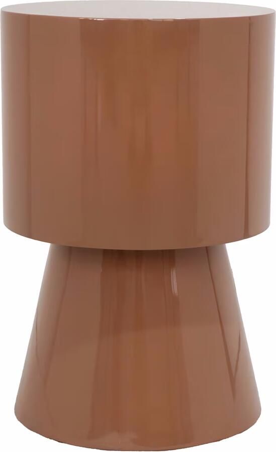 Richmond Interiors Richmond Ronde Bijzettafel Liza 30cm Mocha Mousse