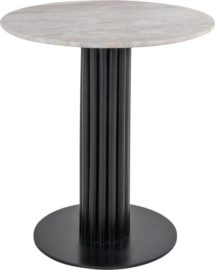 Richmond Interiors Richmond Ronde Bistrotafel Nyon Marmer 75cm Roze