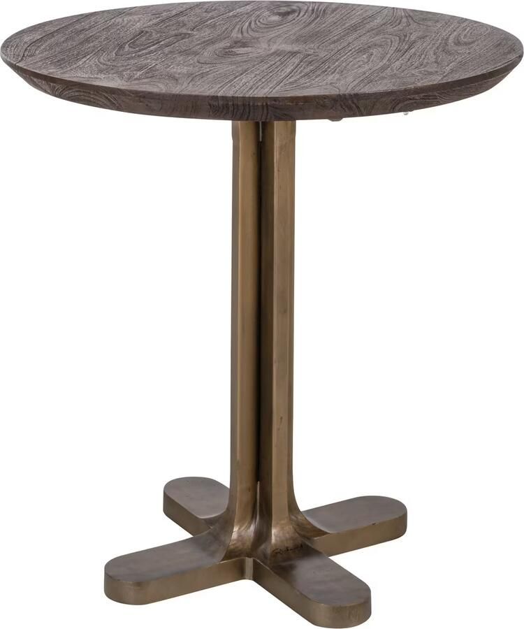 Richmond Interiors Richmond Ronde Bistrotafel Revelin Mangohout 75cm Donkerbruin