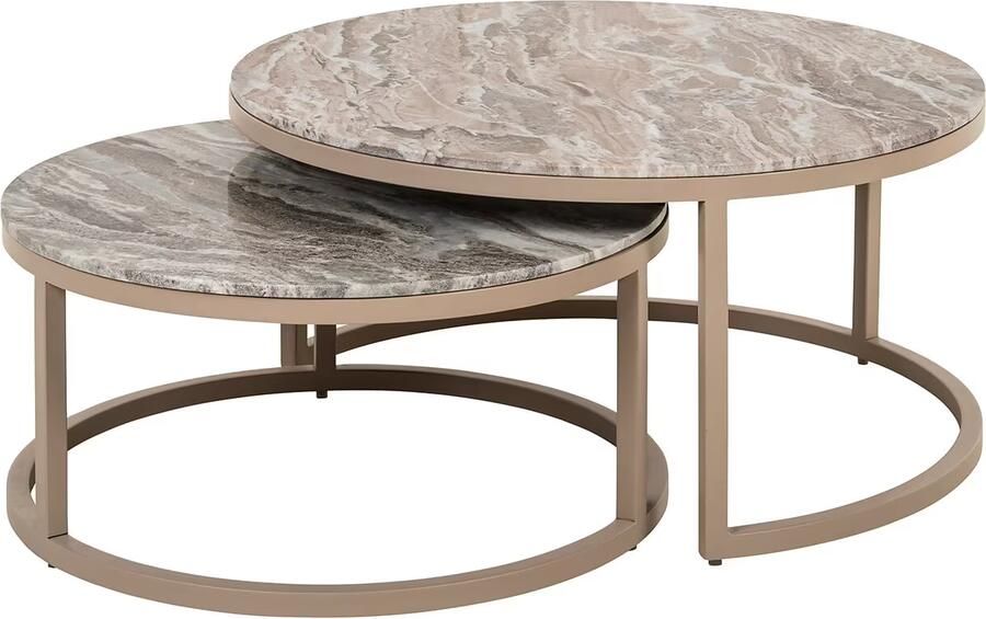 Richmond Interiors | Salontafel Fairfax set van 2 | Woonkamertafels | SalontafelSalontafelset