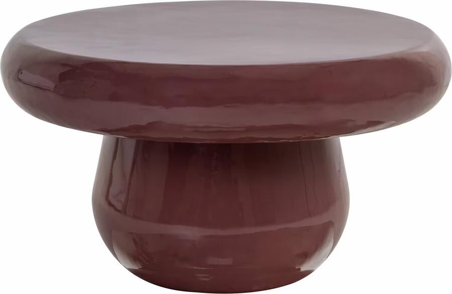 Richmond Interiors Richmond Salontafel Drew IJzer 85cm Sable Brown Rond