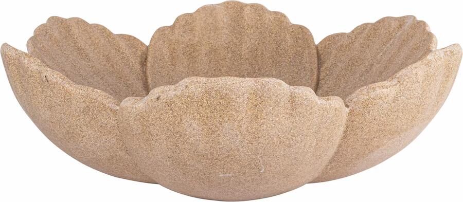Richmond Interiors Richmond Schaal Petal 46 x 43cm Beige