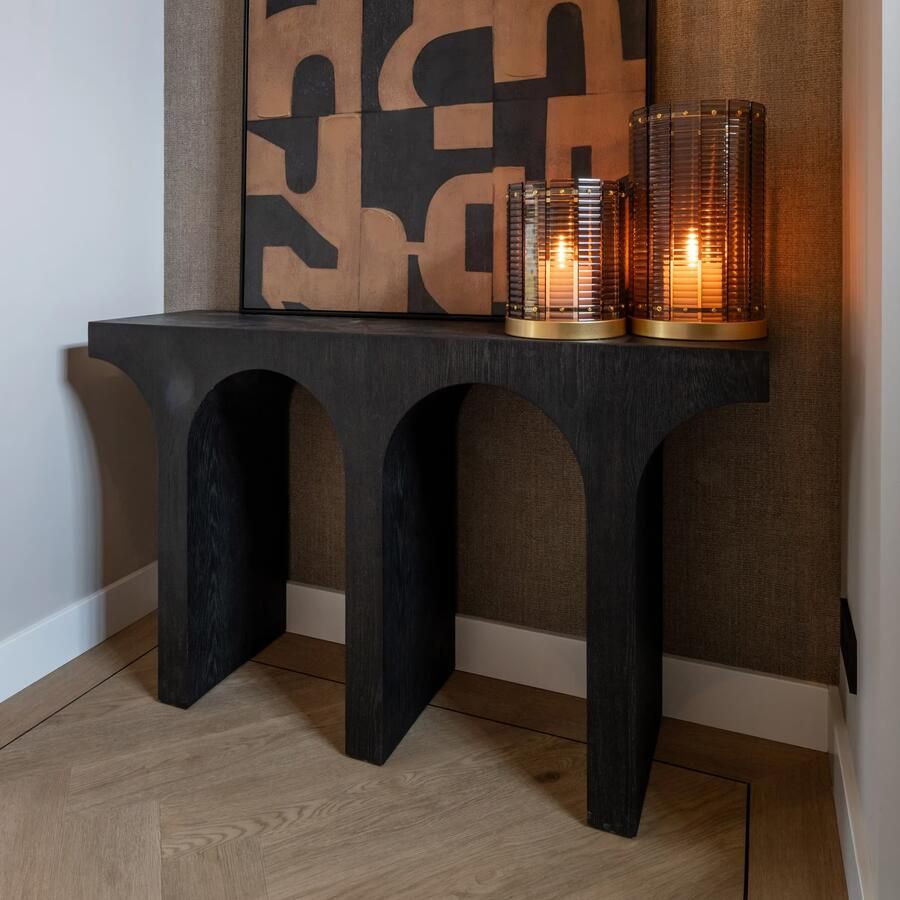 Richmond Interiors Richmond Sidetable Ashford Eiken 140cm Donkerbruin