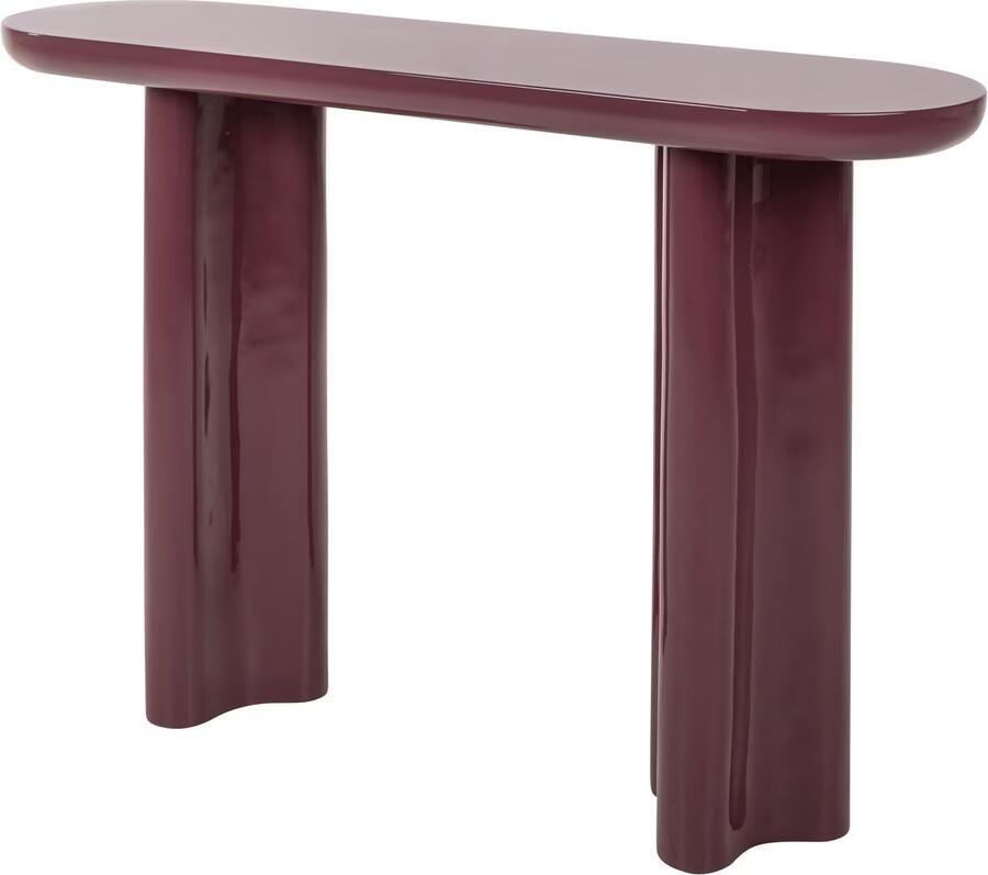 Richmond Interiors Richmond Sidetable Sunny 120cm Burgundy