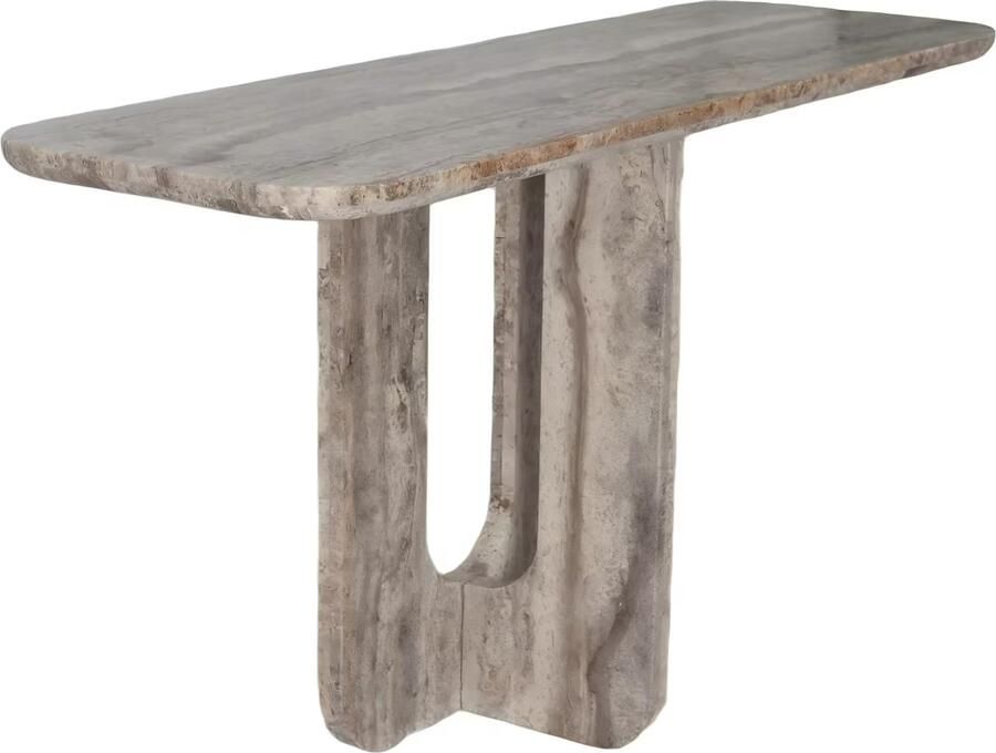 Richmond Interiors Richmond Sidetable Westin Travertin 140cm Grijs