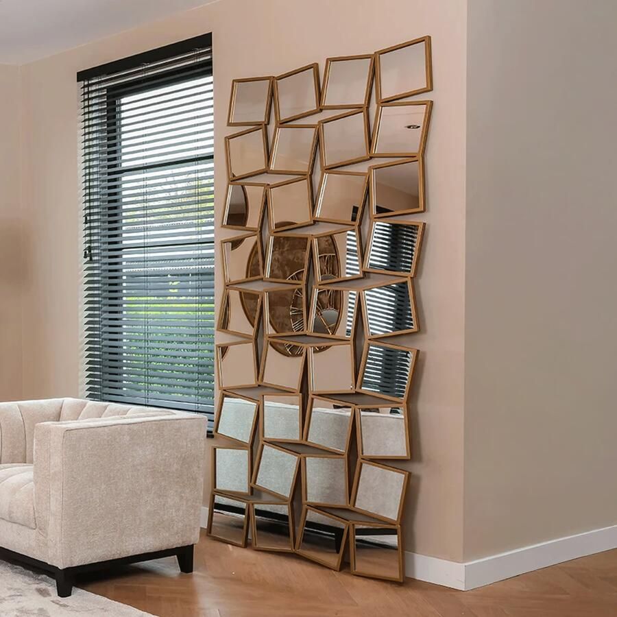 Richmond Interiors Richmond Spiegel Badia 250 x 112cm Goud