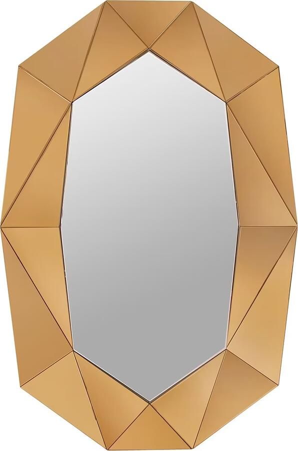 Richmond Interiors Richmond Spiegel Jaloe 120 x 80cm Goud Ovaal