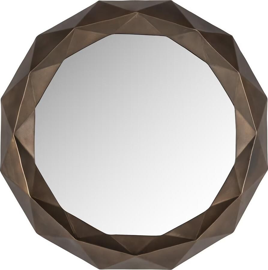 Richmond Interiors Richmond Spiegel Jamel 82cm Goud Rond