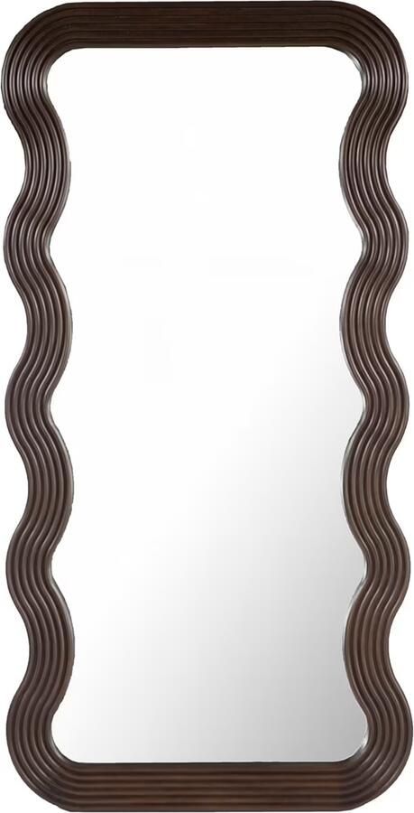 Richmond Interiors Richmond Spiegel Mayfield Mangohout 170 x 86cm Bruin Organisch Passpiegel Japandi