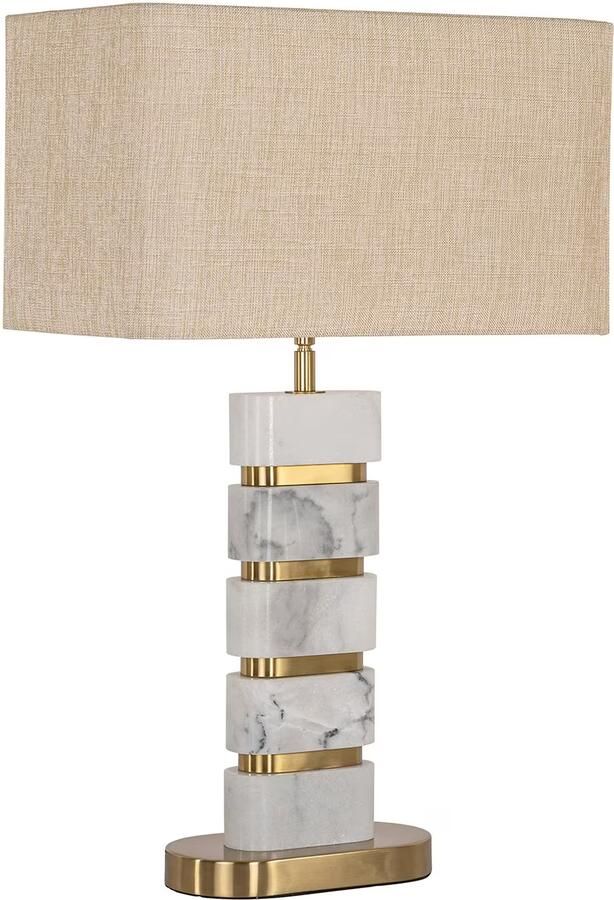 Richmond Interiors Richmond Tafellamp Lenore Marmer Goud