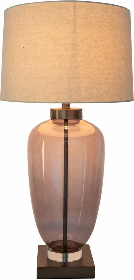 Richmond Interiors Richmond Tafellamp Monsoe 78cm Smoke