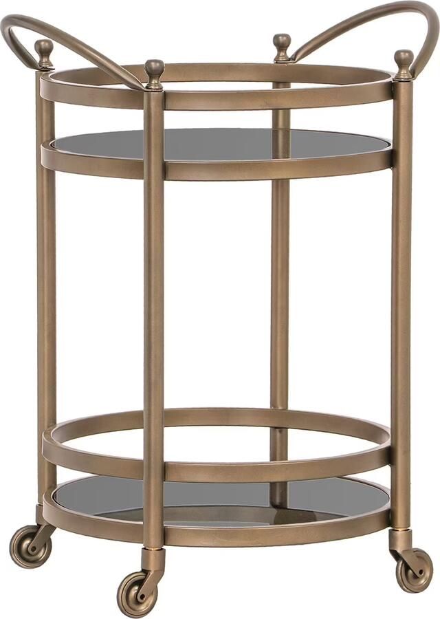 Richmond Interiors | Trolley Hendricks brass | Woonkamertafels | Bijzettafel