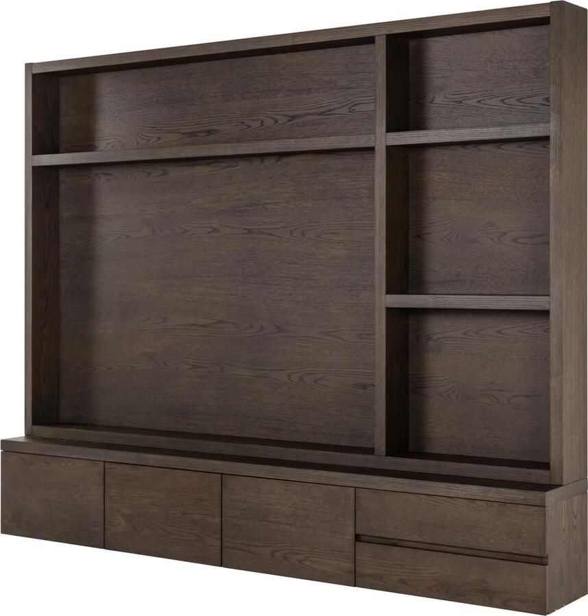 Richmond Interiors | TV-meubel Lachance brown 3-doors 2-drawers | Woonkamer meubels | Tv-dressoirTv-meubel