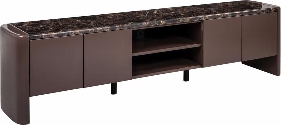 Richmond Interiors Richmond TV-meubel Almundi 200cm Chocolat Brown