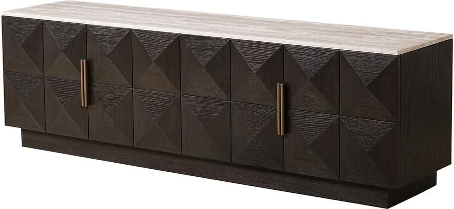 Richmond Interiors | Tv-dressoir Claremont 4-deurs | Woonkamer meubels | Dressoir