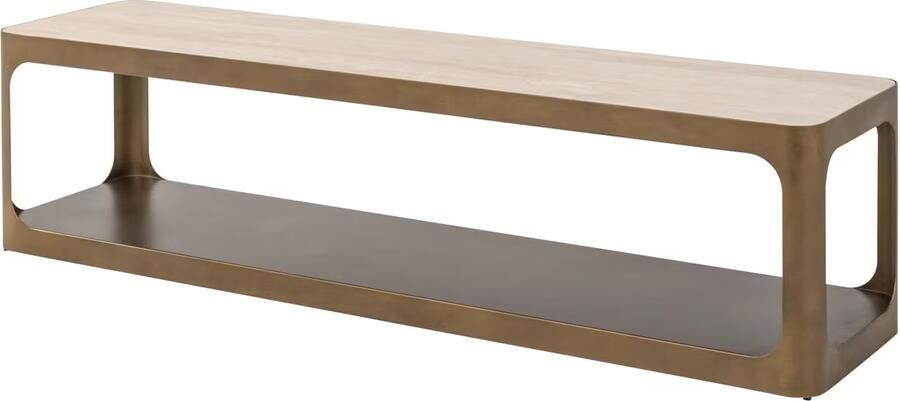 Richmond Interiors | TV-meubel Claridge sand 160x40 | Woonkamer meubels | Tv-dressoirTv-meubel