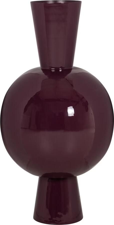 Richmond Interiors Richmond Vaas Avine 98cm Burgundy