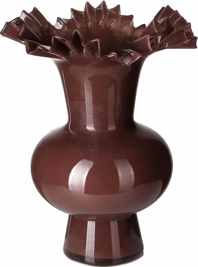 Richmond Interiors Richmond Vaas Mira 44cm Bruin