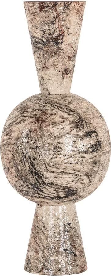 Richmond Interiors Richmond Vaas Moisa 75cm Beige