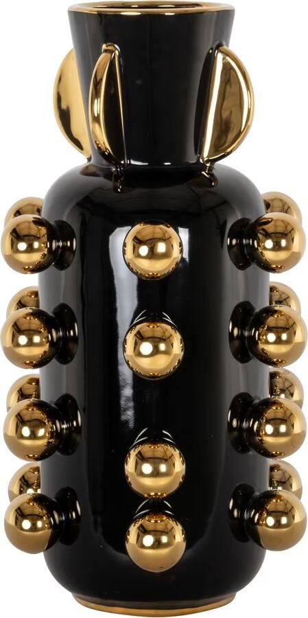 Richmond Interiors Richmond Vaas Zalia 40cm Zwart