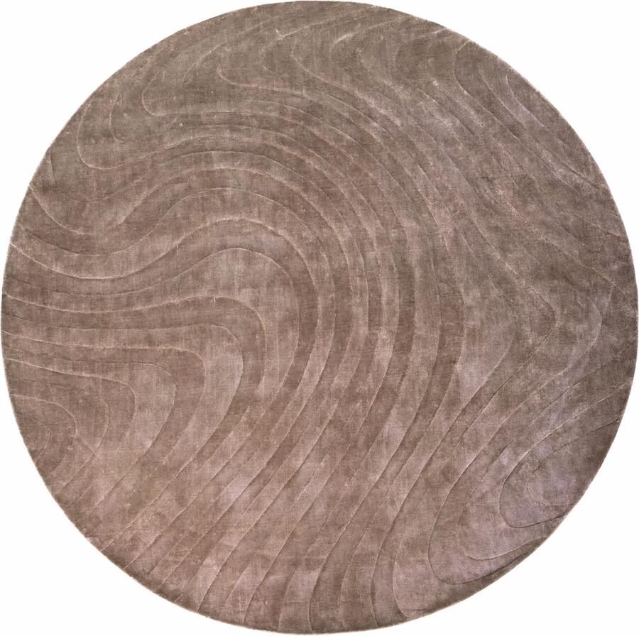 Richmond Interiors Richmond Vloerkleed Fellion Beige Rond