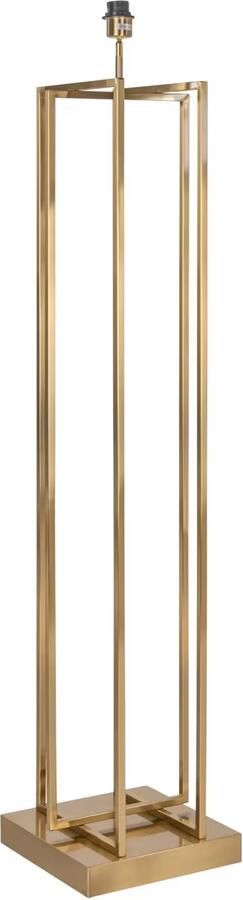 Richmond Interiors Richmond Vloerlamp Jalinia Brass Antique (excl. kap) Goud