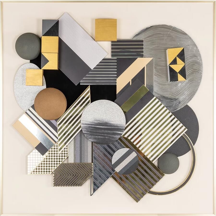 Richmond Interiors | Wall art 3D block | Woonaccessoires | Schilderij