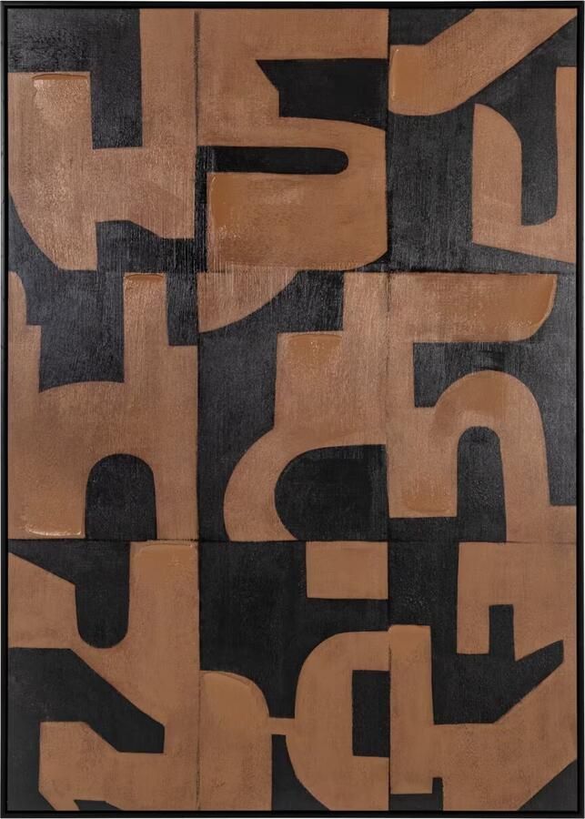 Richmond Interiors | Wall art Cascade brown | Woonaccessoires | Wanddecoratie